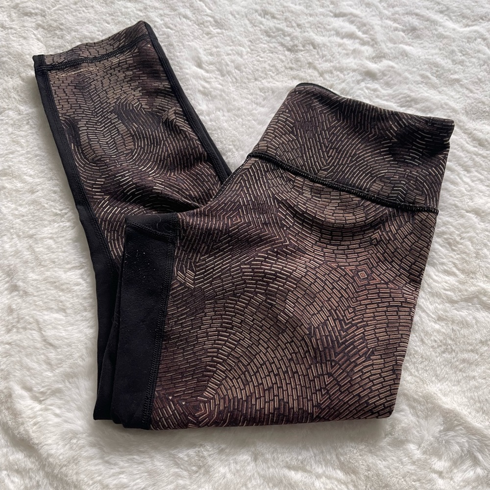 Lululemon Printed Crop Leggings